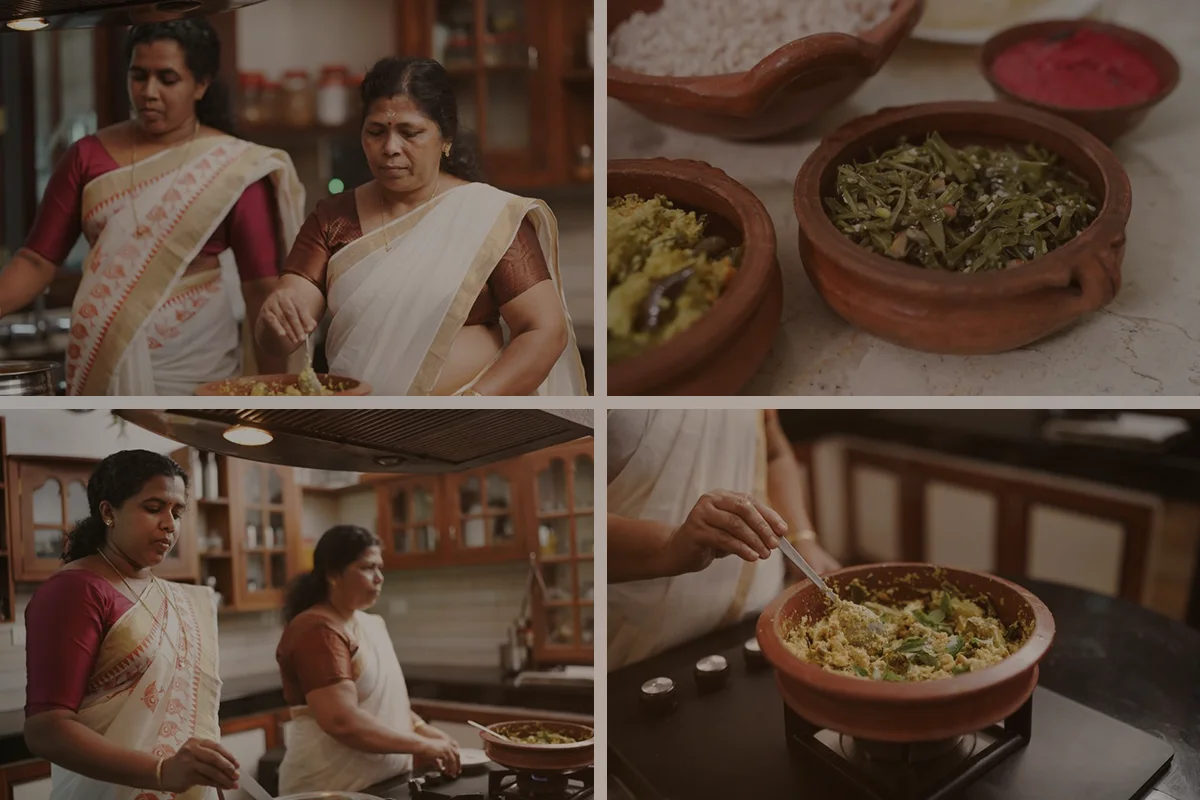 Fresh vegetarian Ayurvedic cuisine