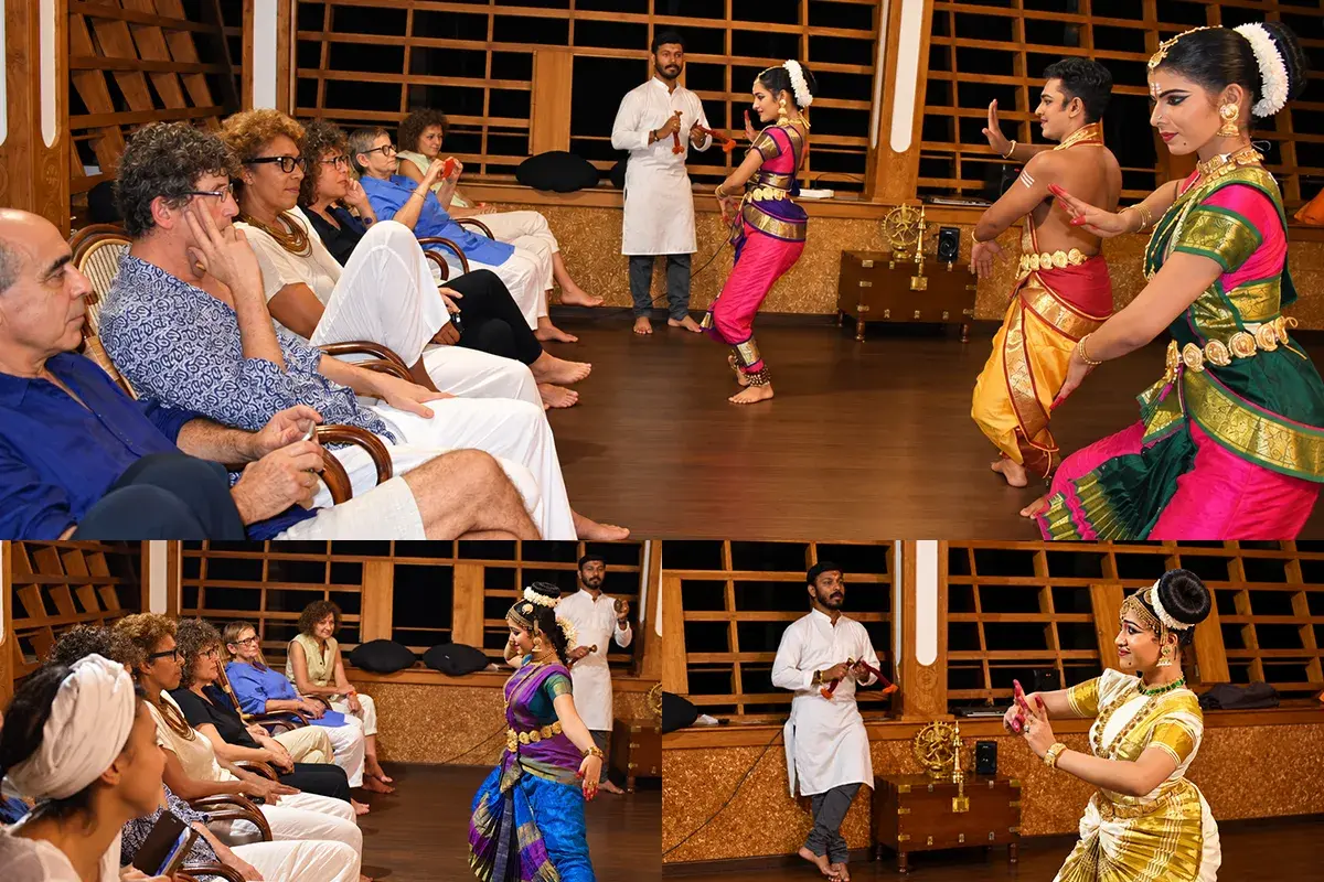 Indian music and dance at Ayurvedam at Sreenilayam